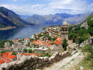 Вид на залив Котор - наверное, одна из самых прекрасных панорам на Земле (Черногория)