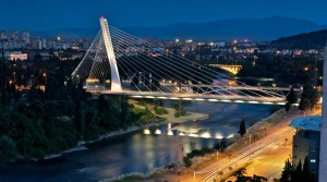 Мост Миллениум в Подгорице (Черногория)