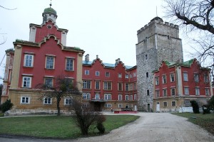 Величественный замок Пругг, сейчас находящийся в частной собственности