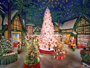 Рождественская деревня в Ротенбурге  (Германия)
