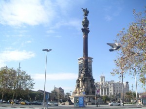 Памятник Христофору Колумбу в Барселоне (Барселона)