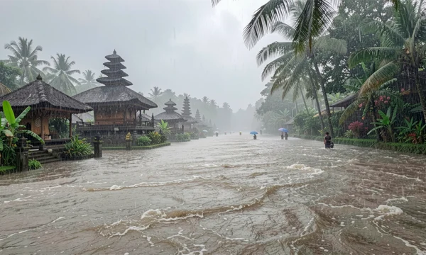 Одним весело, другим страшно: как туристы на Бали пережили очередной потоп Одним весело, другим страшно: как туристы на Бали пережили очередной потоп